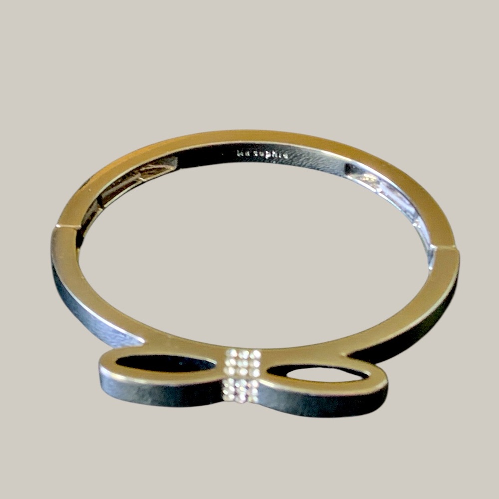 Bracelet Lia Sophia Bow Silver Stretch Small
